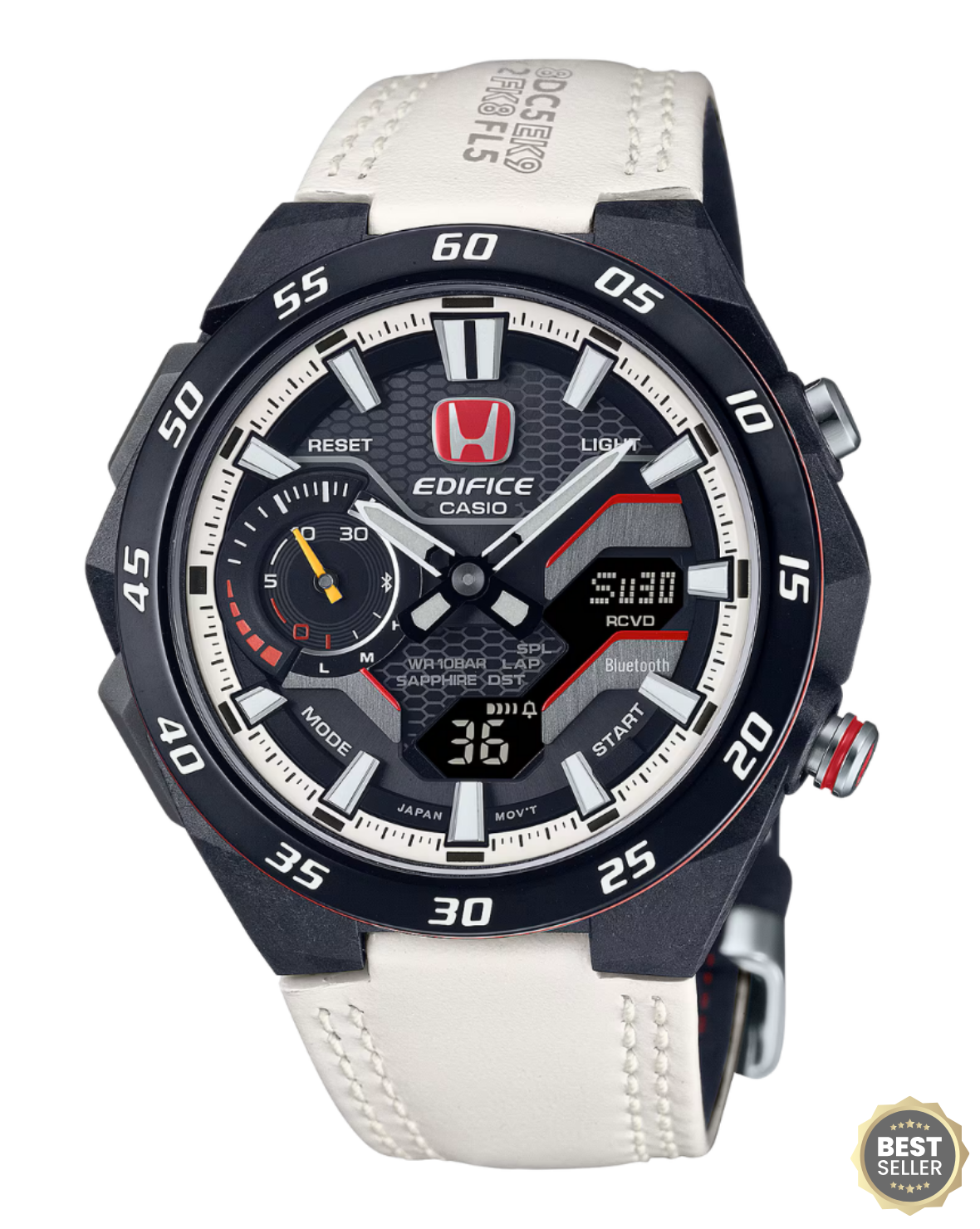 ECB-21002HR-1AJR White Premium Watch.