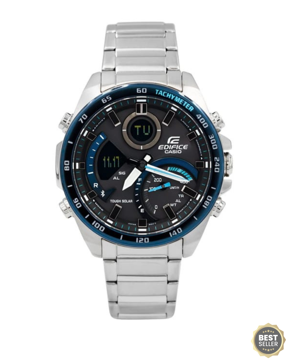 ECB-21006A-ADR Blue Stainless Steel Watch.
