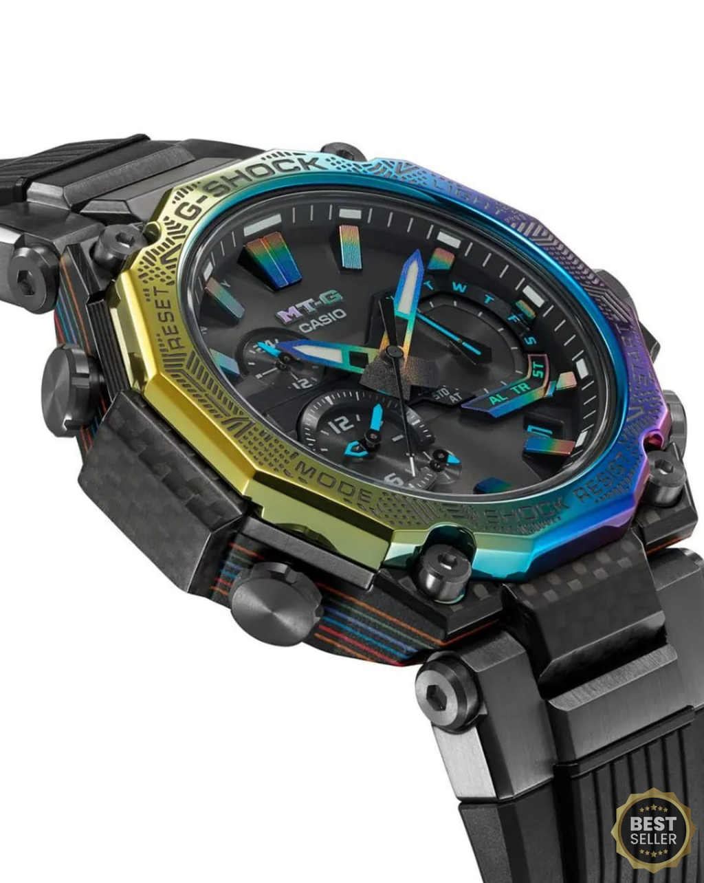 MTG-B21002YR-1A– Atomic Black Multicolor.
