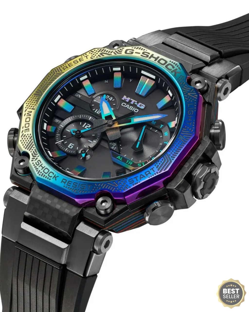 MTG-B21002YR-1A– Atomic Black Multicolor.