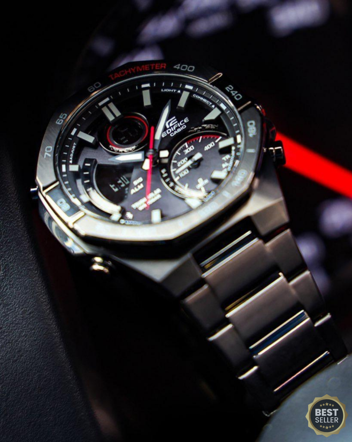 ECB-21060A-1ADR Black Premium Watch.