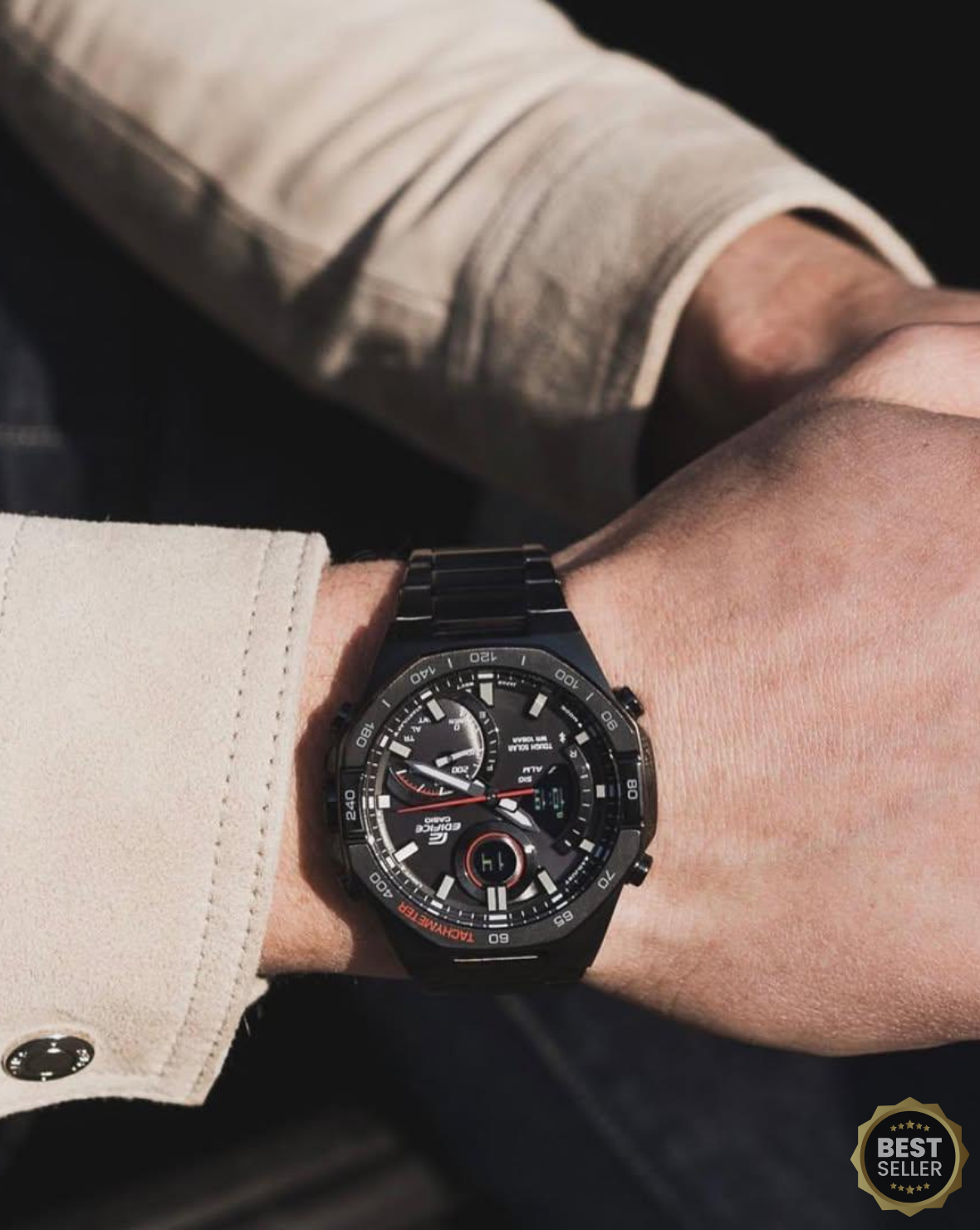 ECB-21060A-1ADR Black Premium Watch.