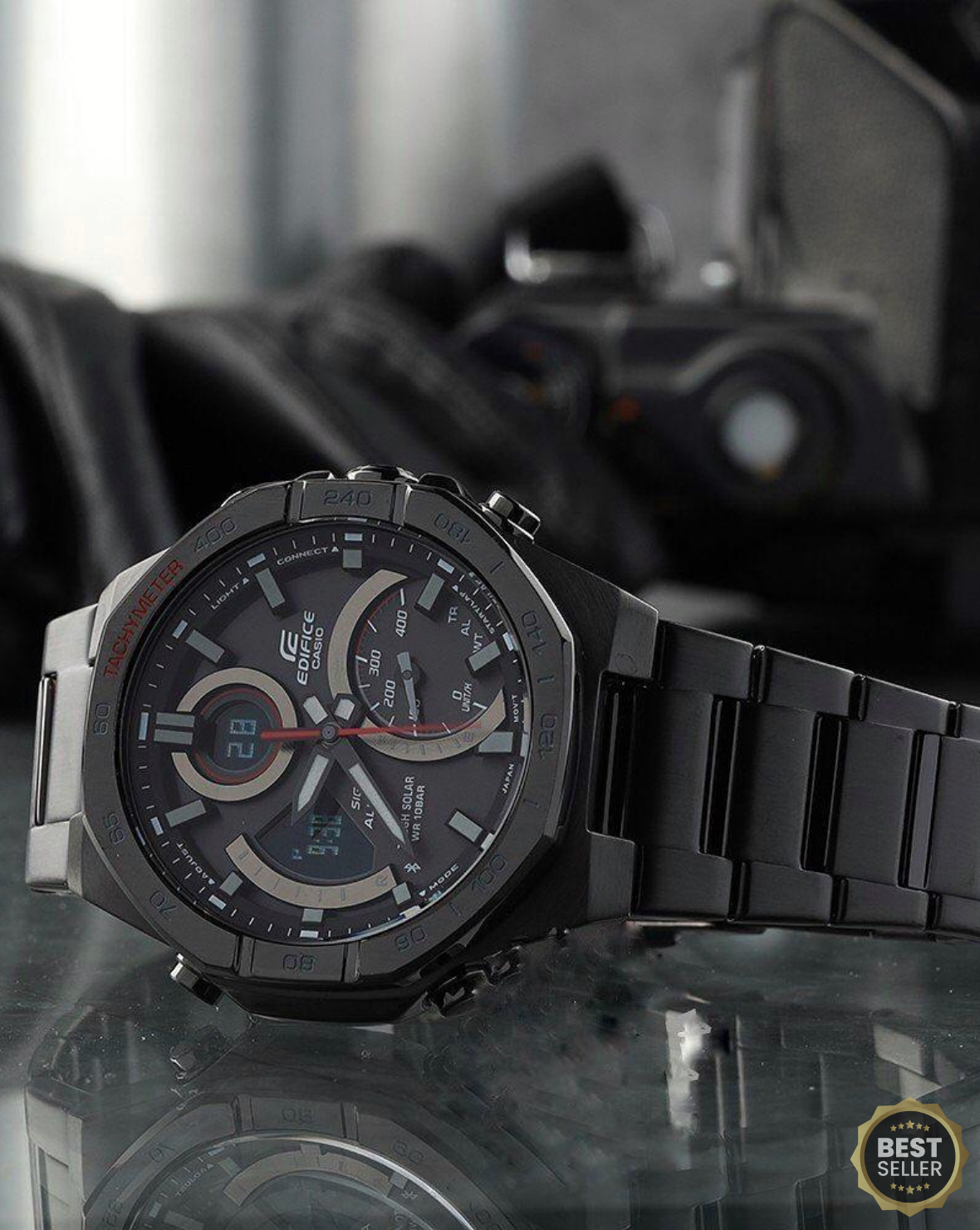 ECB-21060A-1ADR Black Premium Watch.