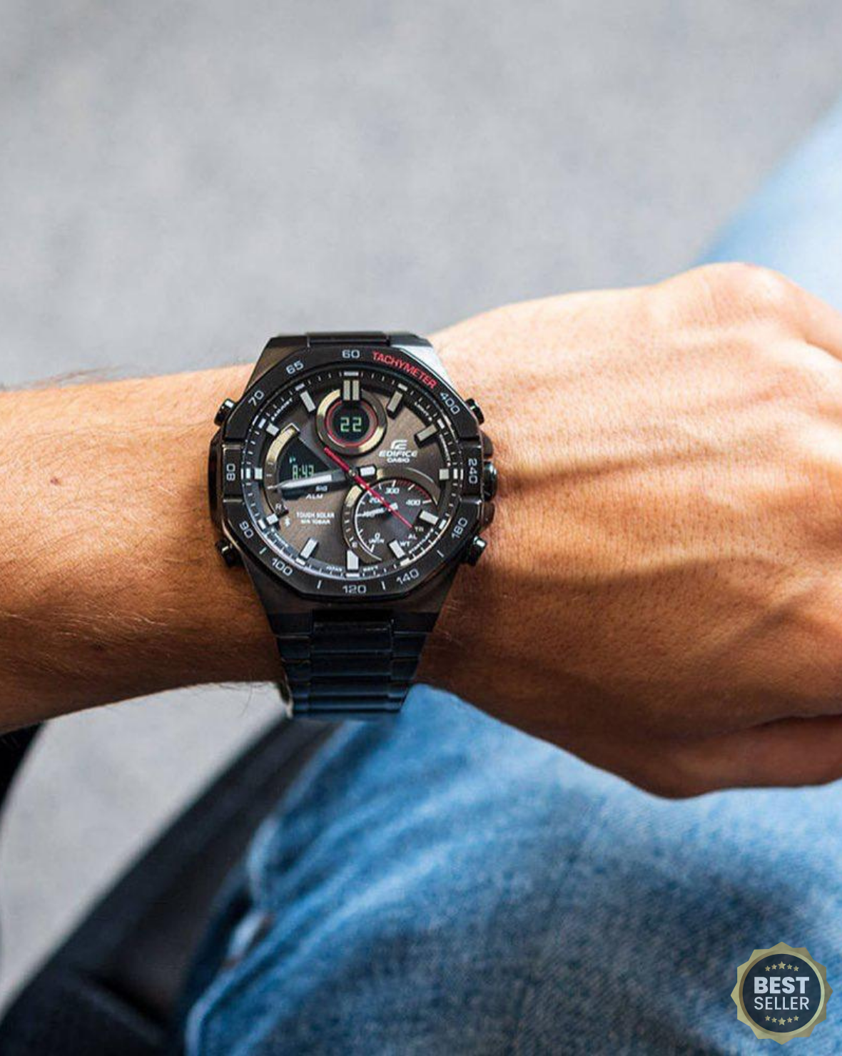 ECB-21060A-1ADR Black Premium Watch.